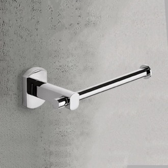 Toilet Paper Holder Contemporary Polished Chrome Toilet Roll Holder Gedy ED24-13